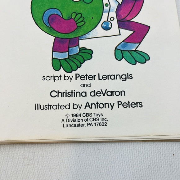 In Search Of The Planet‎ Cobalt Book Only Talk 'n Play System 1984 No Cassette - Picture 2 of 3